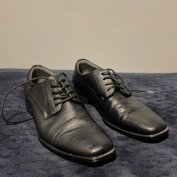 Apt. 9 Shoes | Apt 9 Memory Foam Black Dress Shoes | Color: Black | Size: 9.5 | Lkcolecchio's Closet